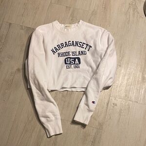 Cropped pullover from Narragansett Rhode island